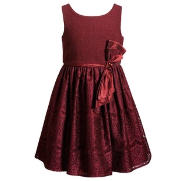 Emily West Other - Girls Bow and Lace Skirt Dress